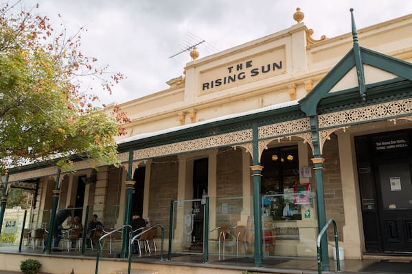 Auburn showing signage