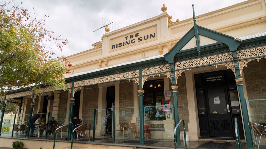 Auburn showing signage
