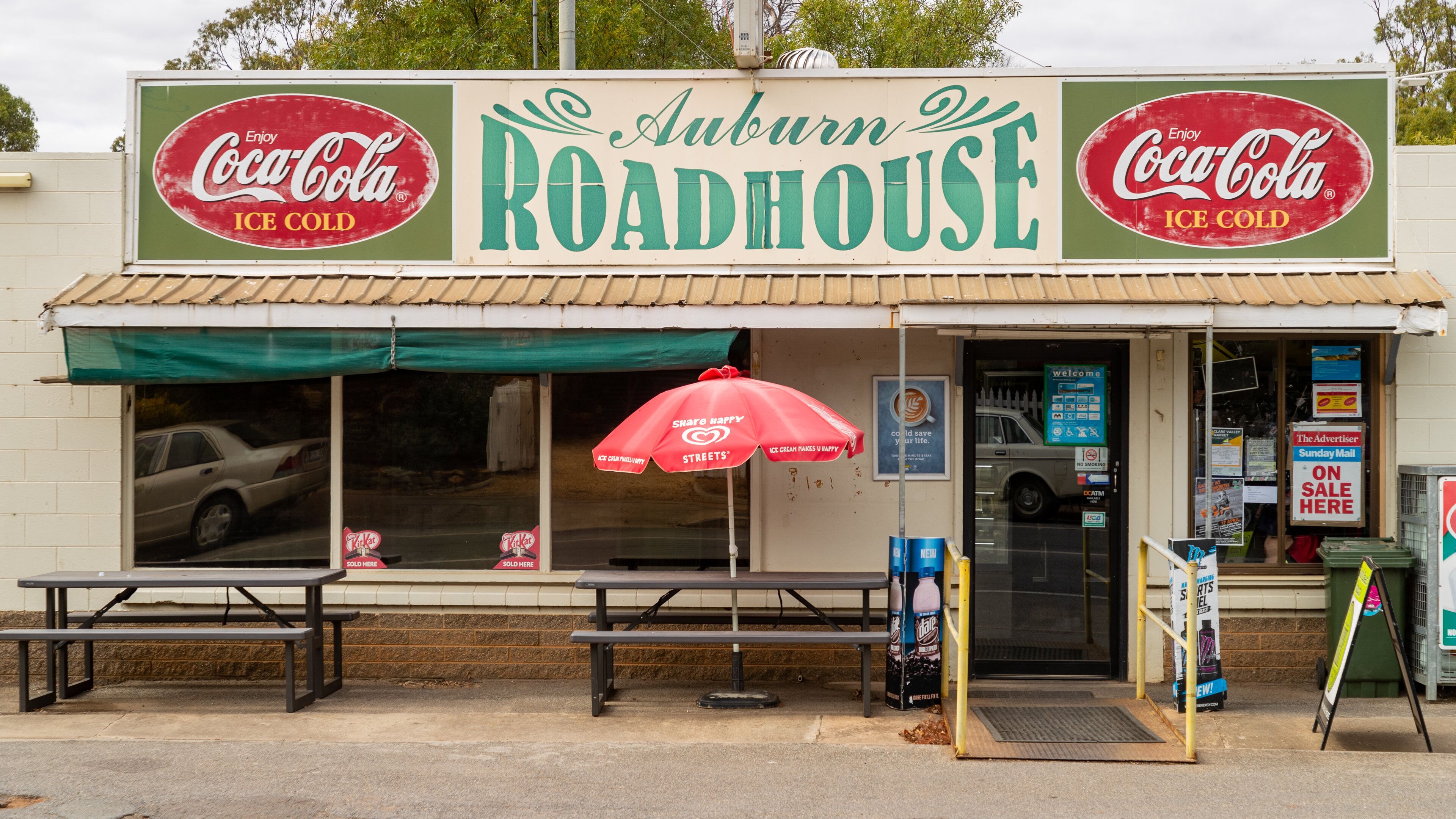 Auburn showing signage