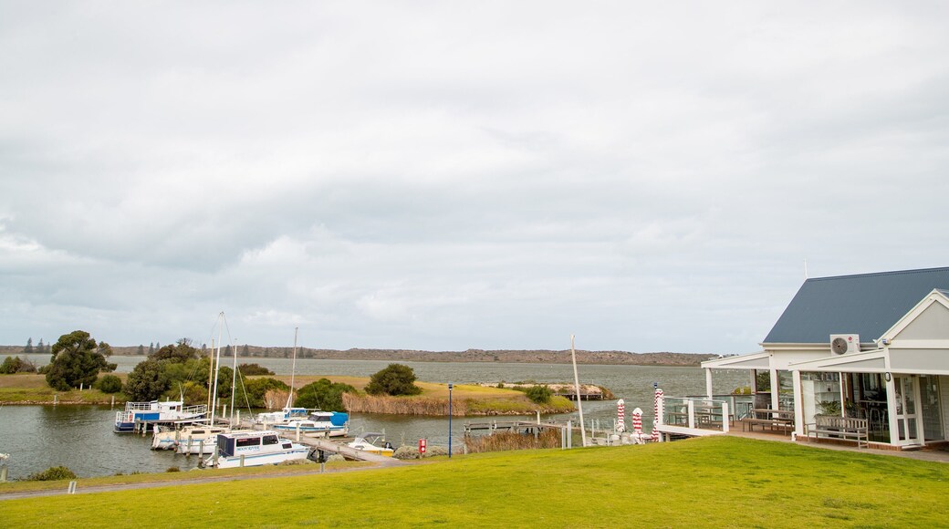 Hindmarsh Island featuring a river or creek and a bay or harbor