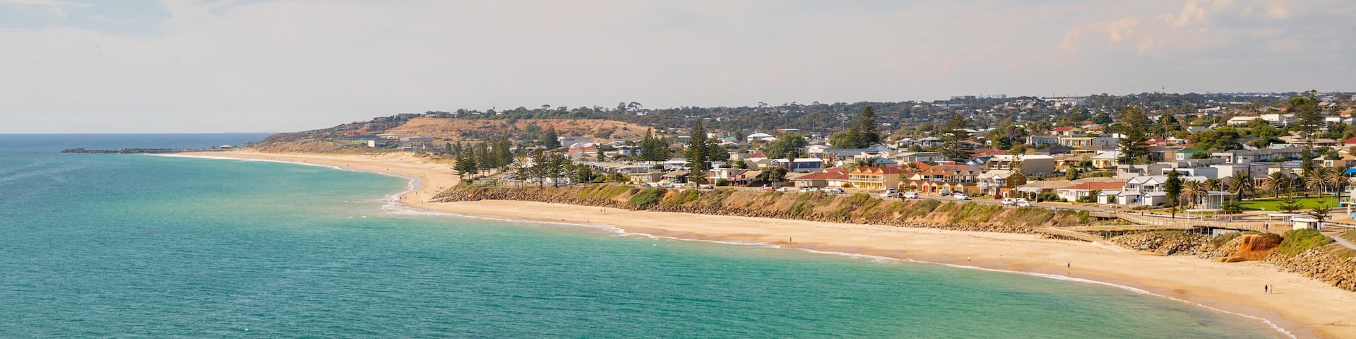 Christies Beach featuring a coastal town, general coastal views and landscape views