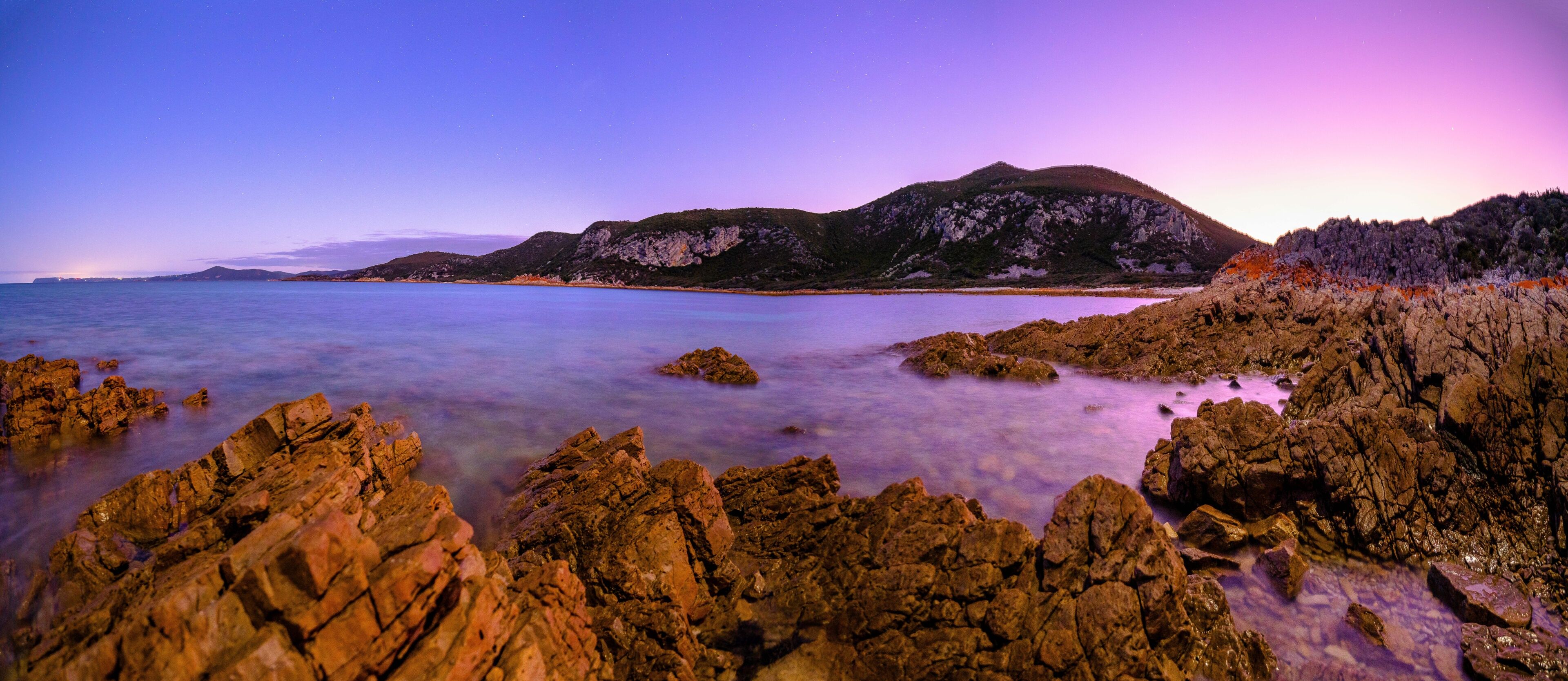 Blue hour over Burgess Cove