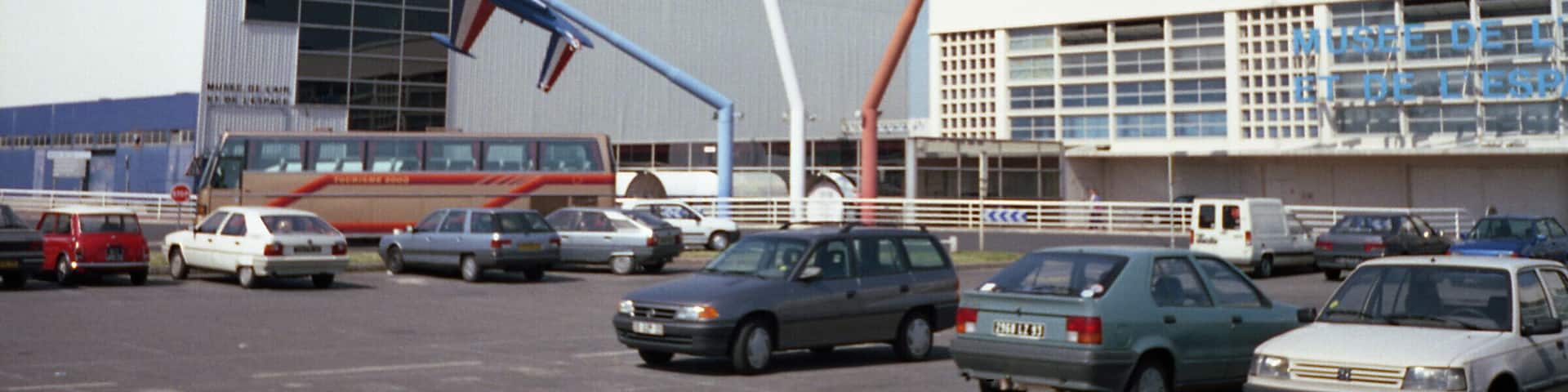 On a trip to France in about 1994, I had some spare time so I went to the French national air and space museum. This exhibit is at the entrance.