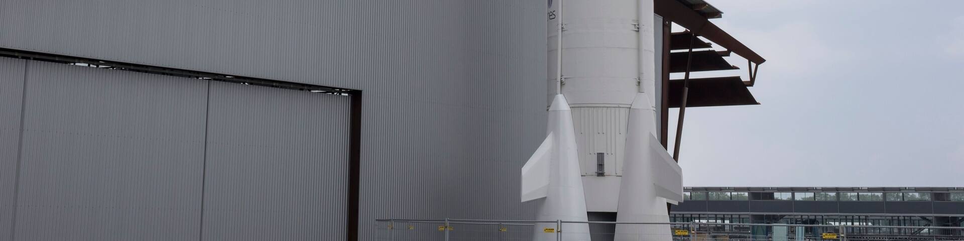 Rocket Ariane 1 in the Museum of Astronautics and Aviation Le Bourget