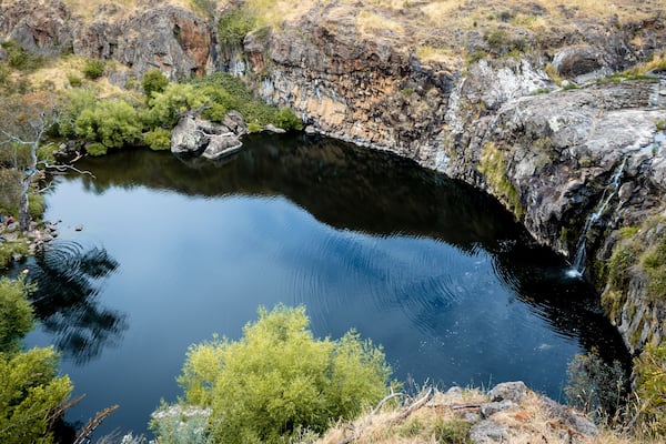 Turpins falls is a picturesque waterhole near the small victorian country town of kneton macedon