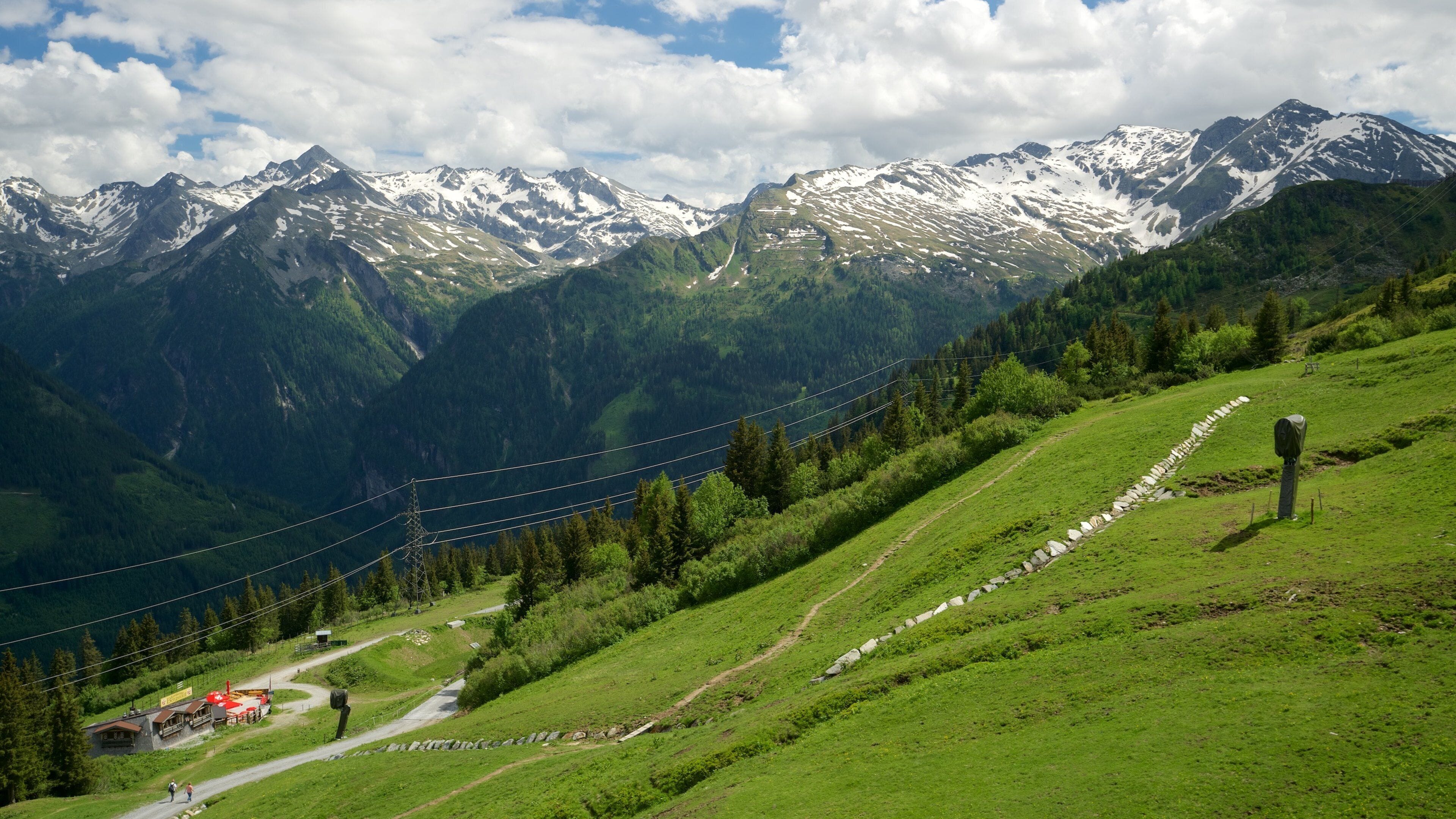Gastein Valley which includes tranquil scenes, landscape views and mountains
