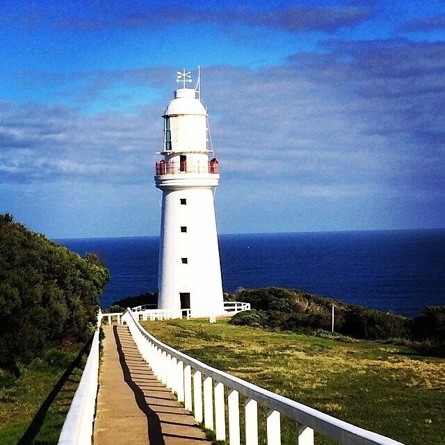 Lighthouse in Cape Otway is a must to visit if you're doing road trip around Great Ocean Road in Victoria