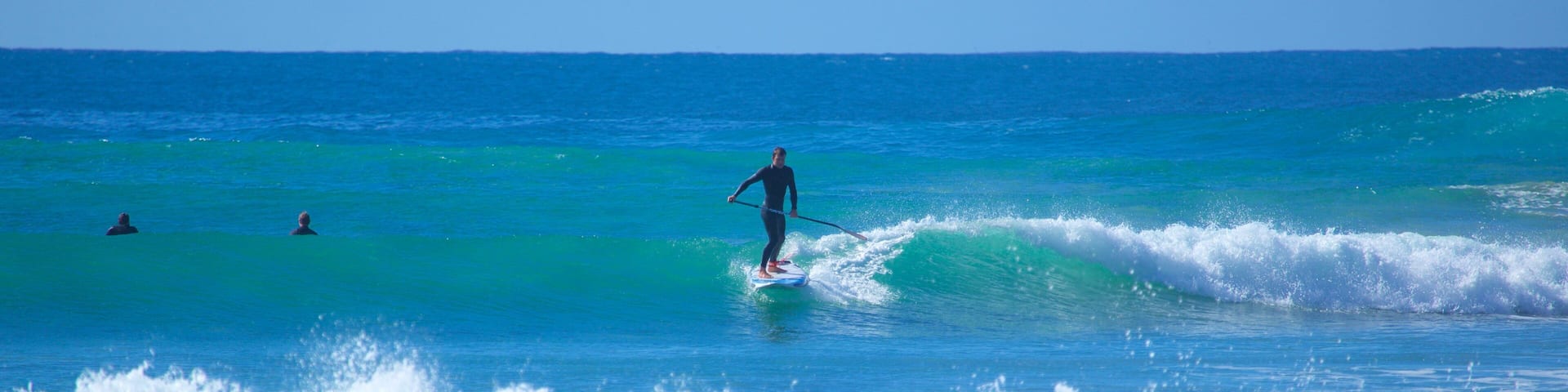 Great Ocean Road showing surfing and surf as well as an individual male