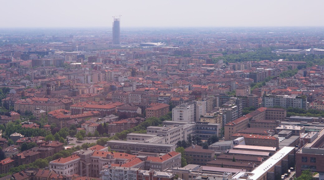 View of Turin from the Intesa Sanpaolo Building.