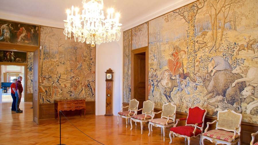 Meersburg ofreciendo arte y vista interna