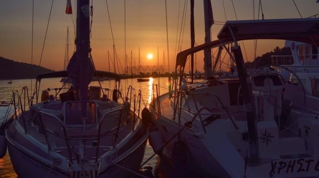 Fantastic sunsets in Sivota