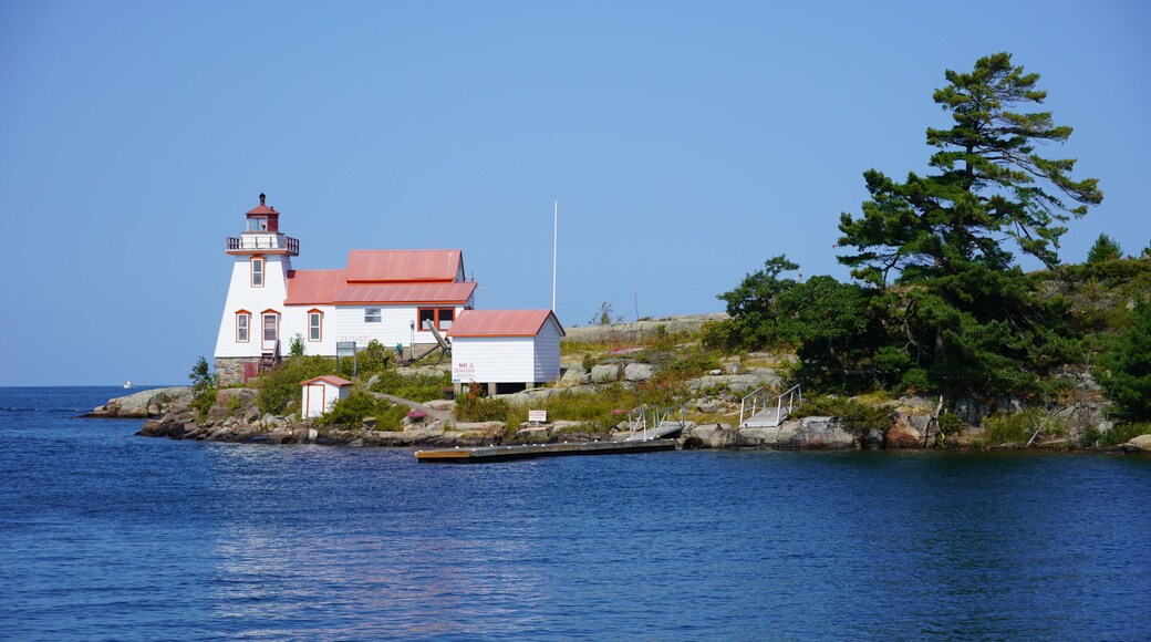 Lighthouse Pointe au Baril, Georgian Bay Ontario Canada