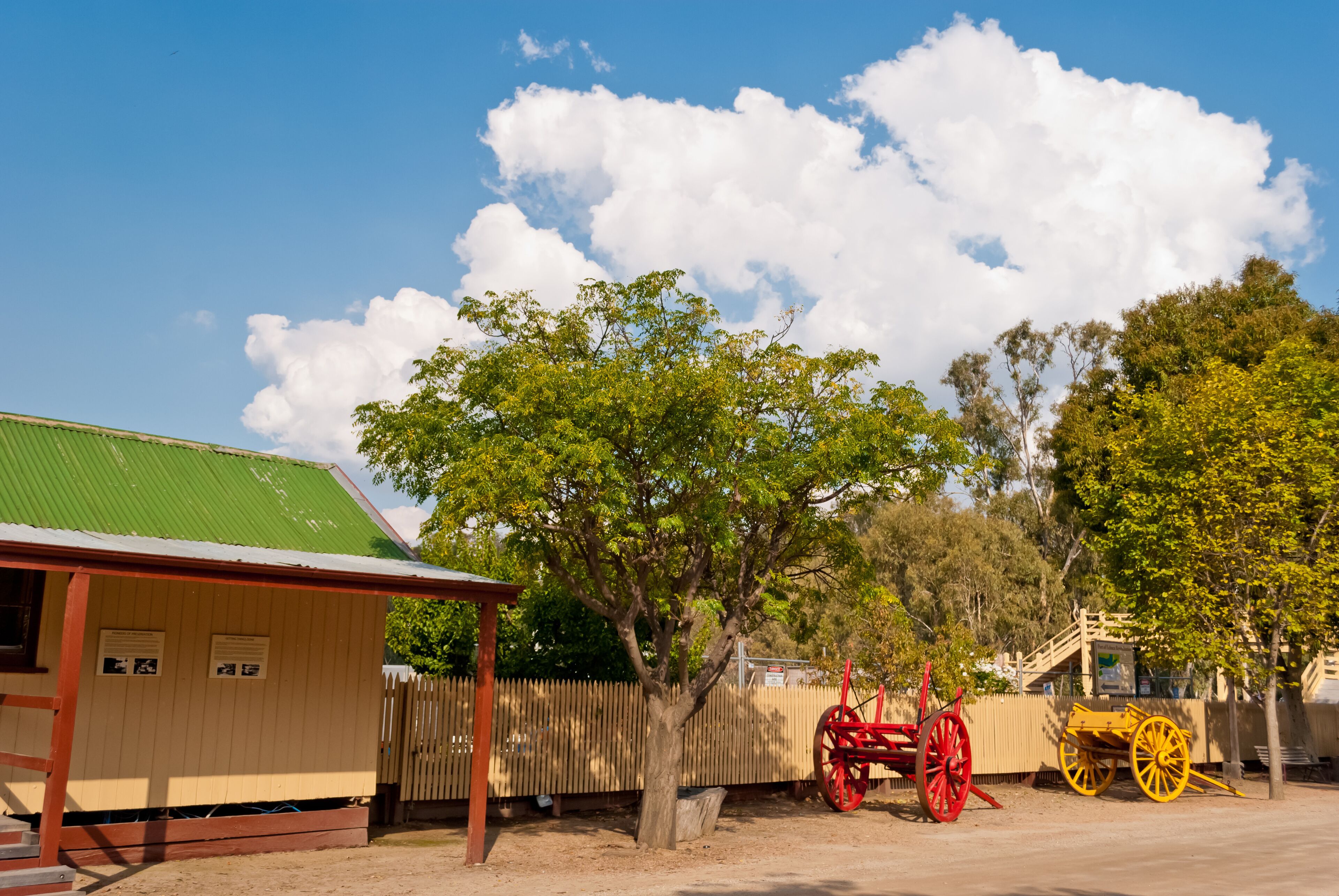 Historic Port, Echuca, Victoria, Australia