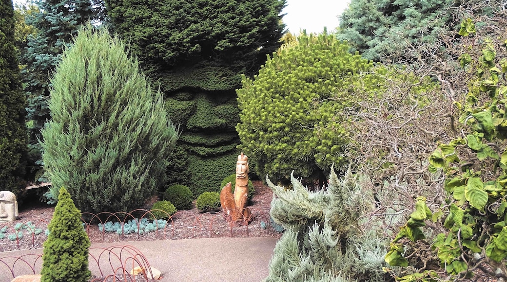 Some great tree sculptures seen throughout the garden and well maintained mazes