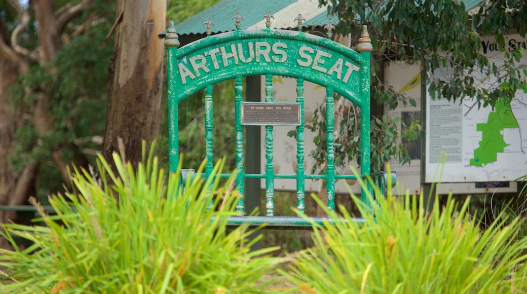 Mornington Peninsula showing signage