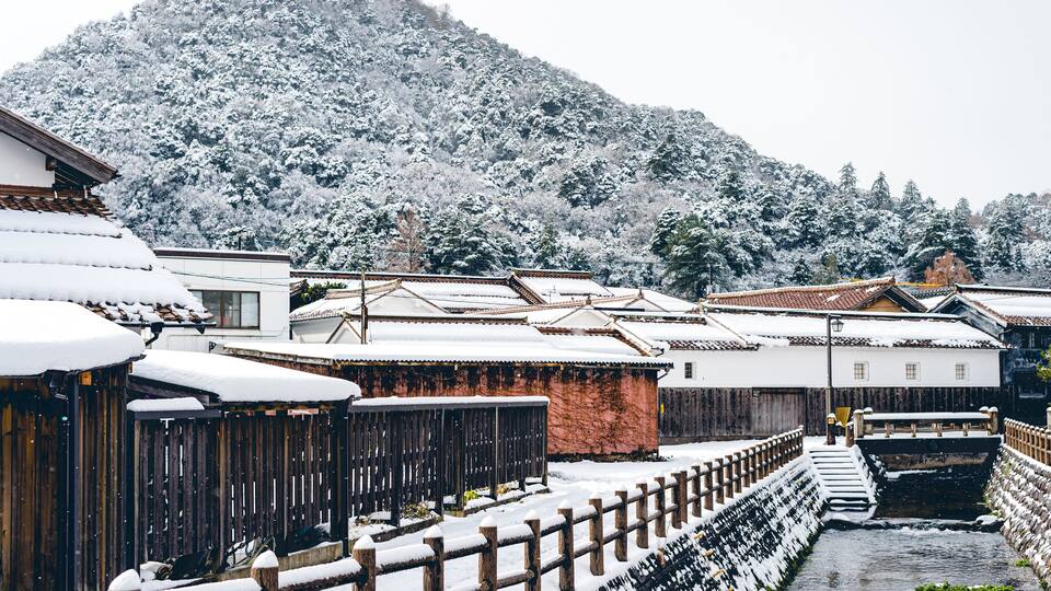 倉吉の冬 - Winter city in Japan