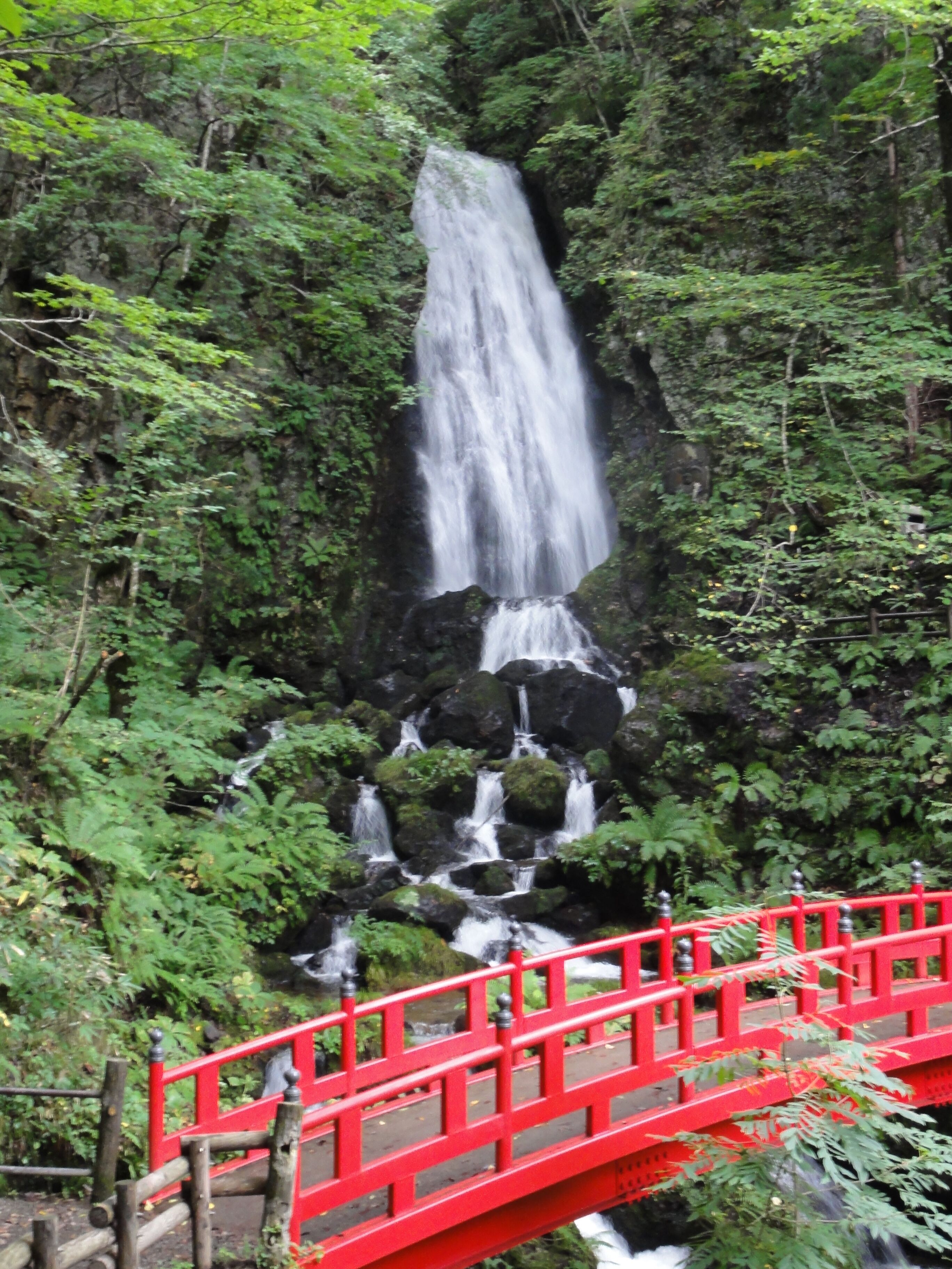 Waterfall of Fudou in Hatimantai,Iwate Pref., Japan