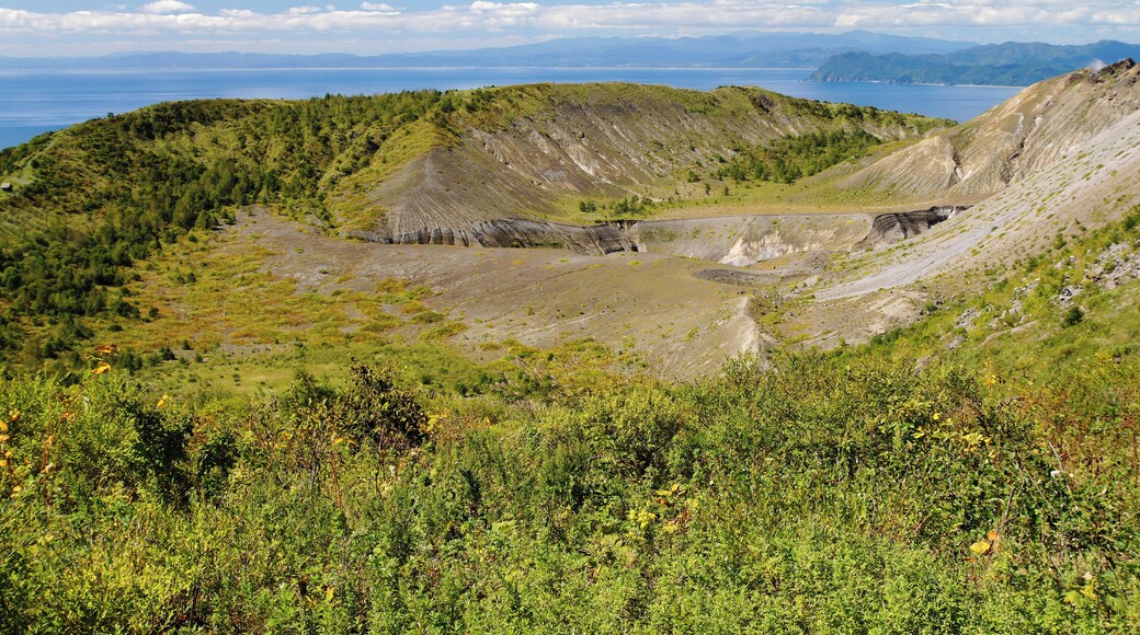 Mount Usu at Sobetsu, Hokkaido prefecture, Japan.
