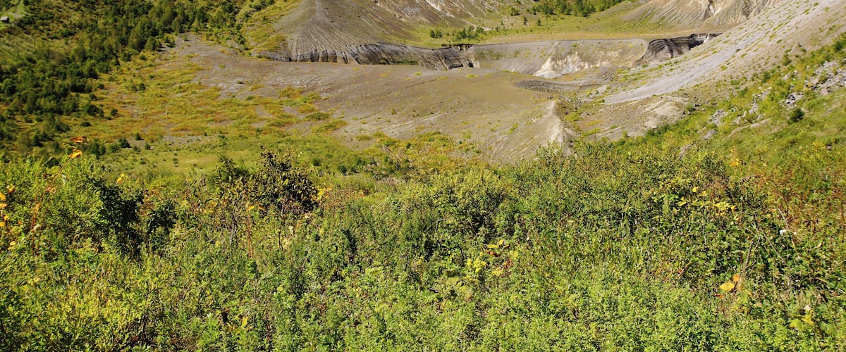 Mount Usu at Sobetsu, Hokkaido prefecture, Japan.