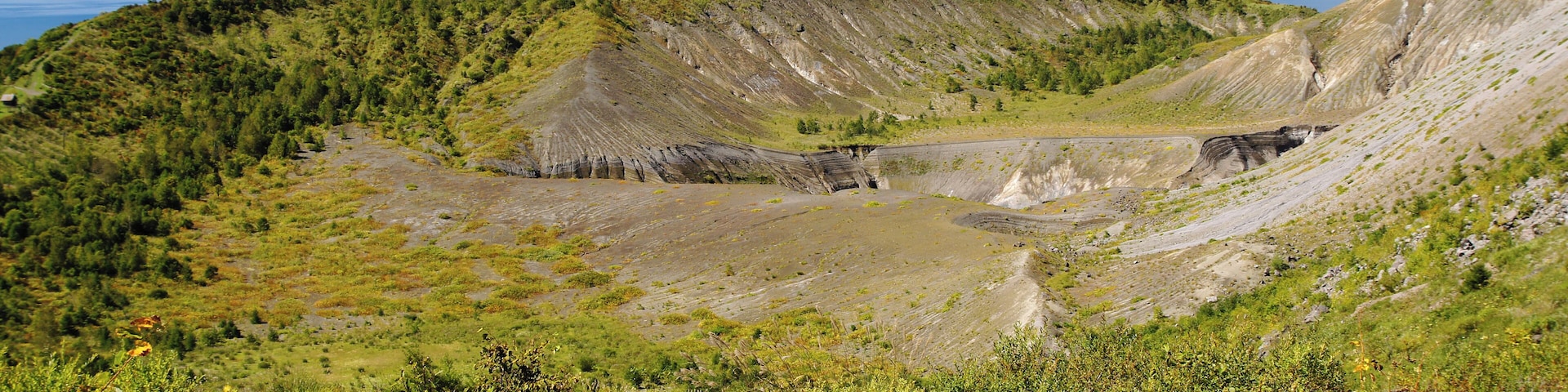 Mount Usu at Sobetsu, Hokkaido prefecture, Japan.