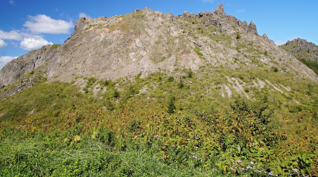 Mount Usu at Sobetsu, Hokkaido prefecture, Japan.