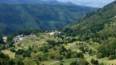 Japan: View of the Yamada area in Takayama (Nagano prefecture).