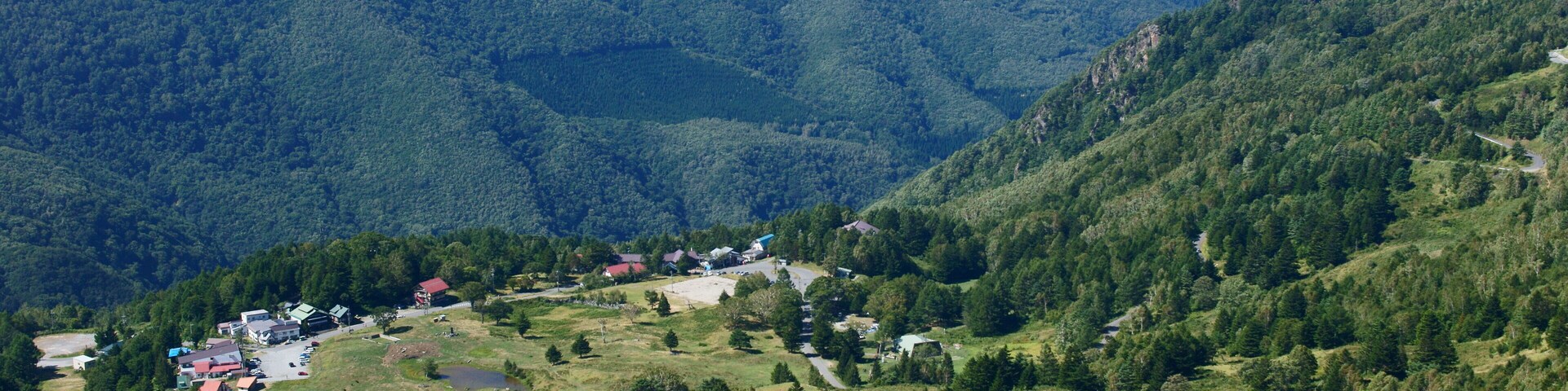 Japan: View of the Yamada area in Takayama (Nagano prefecture).