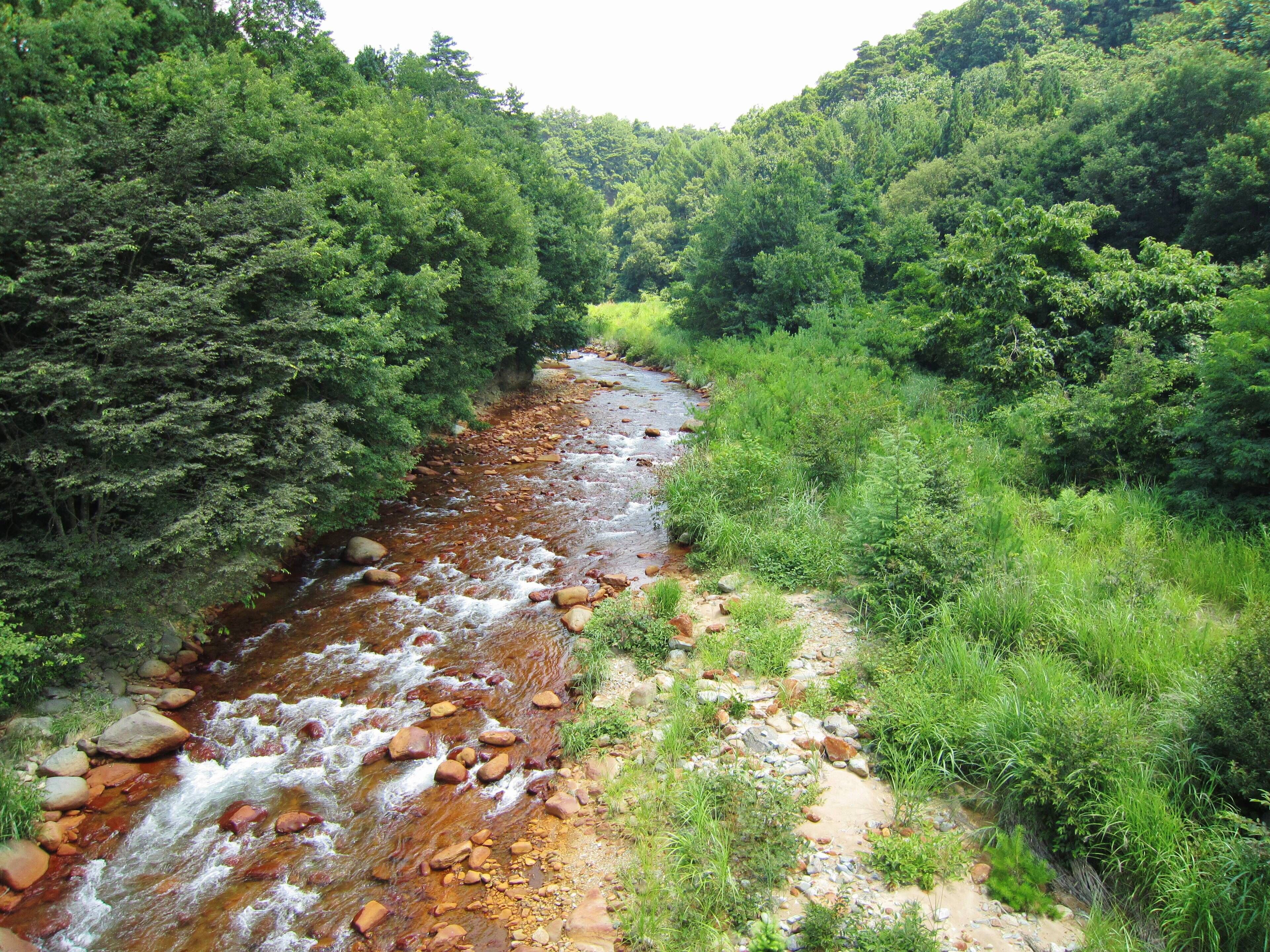 Matsu River (Kamitakai District, Nagano).