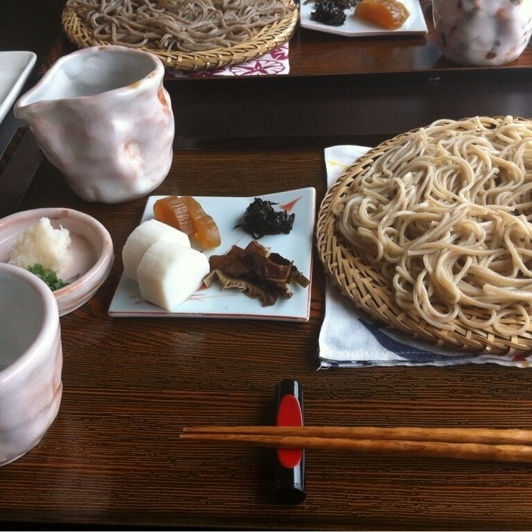 牛窓の蕎麦屋さん