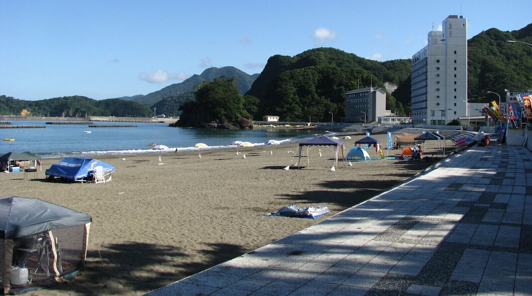 The Matsuzaki Kaigan (Matsuzaki beach) is located in Matsuzaki, Kamo, Shizuoka, Japan.