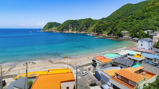 静岡県賀茂郡松崎町 岩地海岸(東洋のコートダジュール)