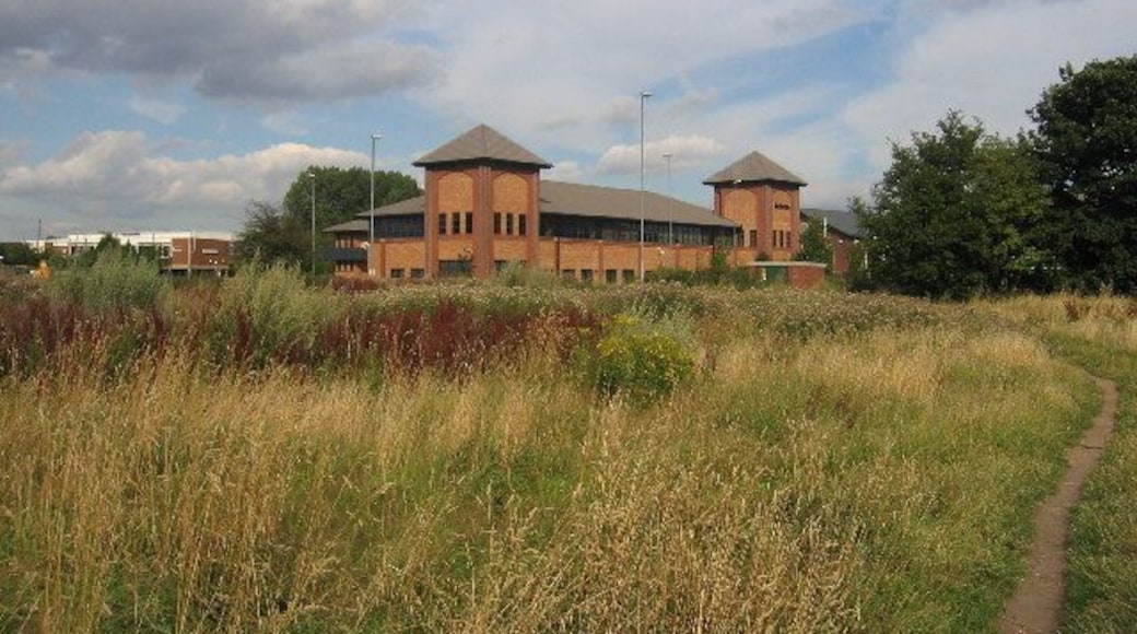 New development, Binley. Some of the new business park developments that are encroaching on the Eastern side of the square.