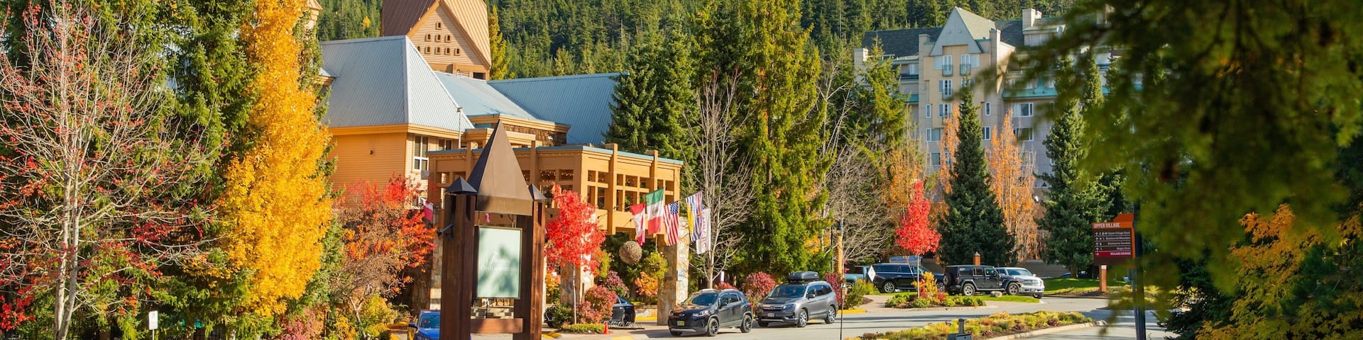 Upper Village showing landscape views and a small town or village