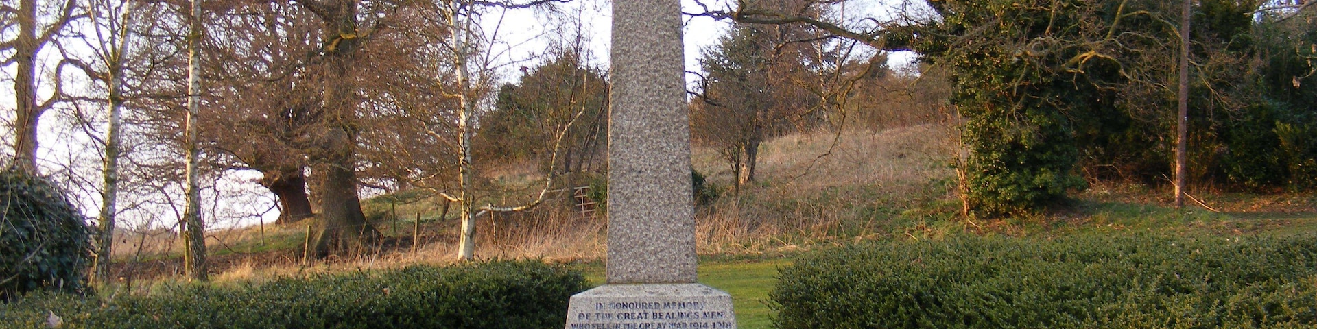War Memorial, Great Bealings