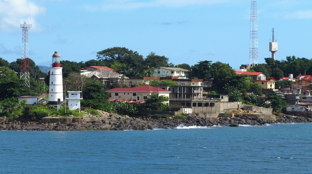 freetown the harbour of sierra leone west africa; Shutterstock ID 756758830; purchase_order: -; Order: -; client: -; job: -