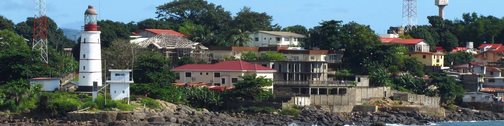 freetown the harbour of sierra leone west africa; Shutterstock ID 756758830; purchase_order: -; Order: -; client: -; job: -