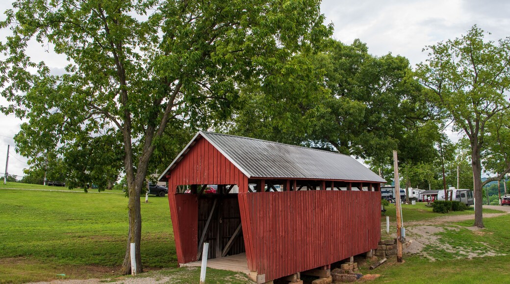Park Hill Road Covered Bridge in Noble County, Ohio