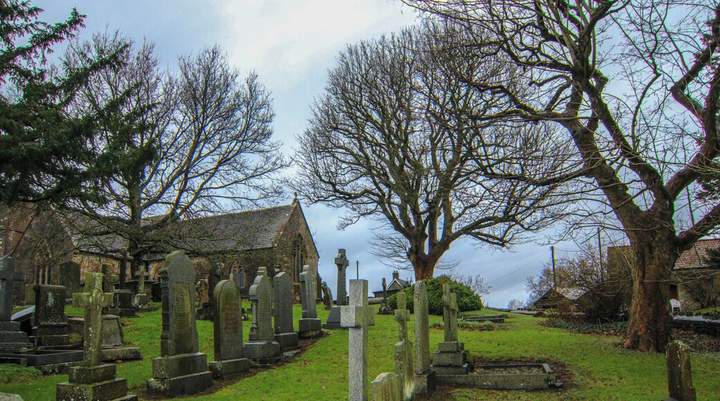 The Church was built between 1215 and 1225. As with many Norman churches built at this time it is located on a knoll and has magnificent views over the vale of Sodbury