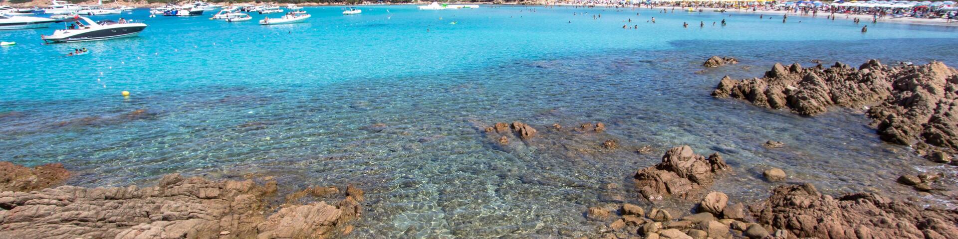 Spiaggia del Grande Pevero, Sardinia, Italy