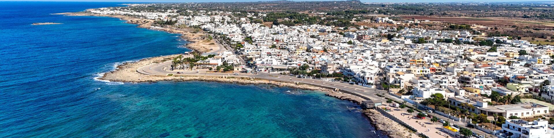 Torre San Giovanni is renowned for its long white beaches of incredible beauty and quality combined with a particularly light blue and transparent sea with shallow waters for very long stretches