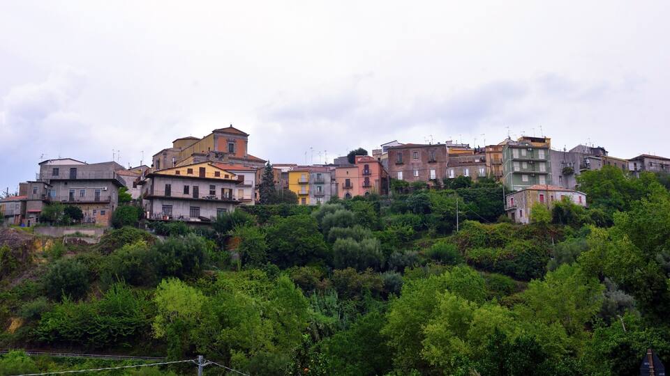 village of naso province of messina italy