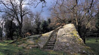 Pulpito Del Re in the Bosco Della Ficuzza
