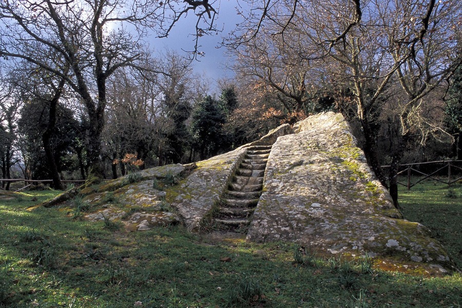 Pulpito Del Re in the Bosco Della Ficuzza