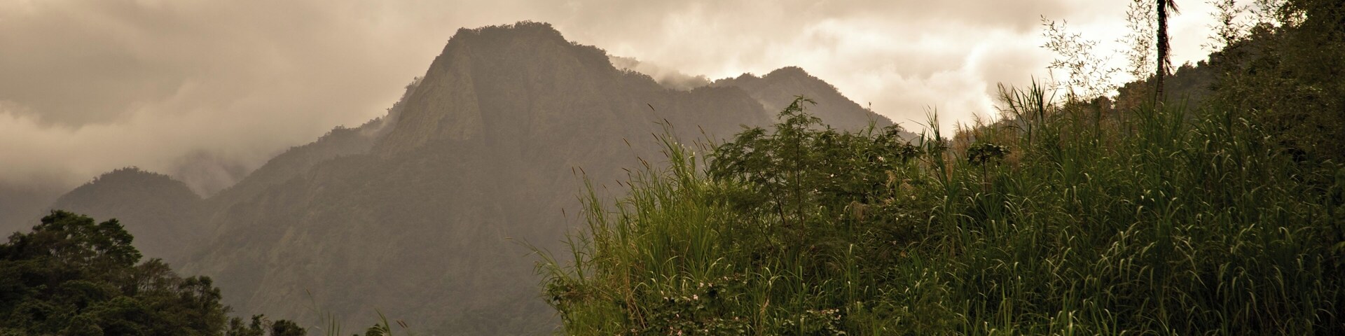Coastal Mountain Range in Taiwan