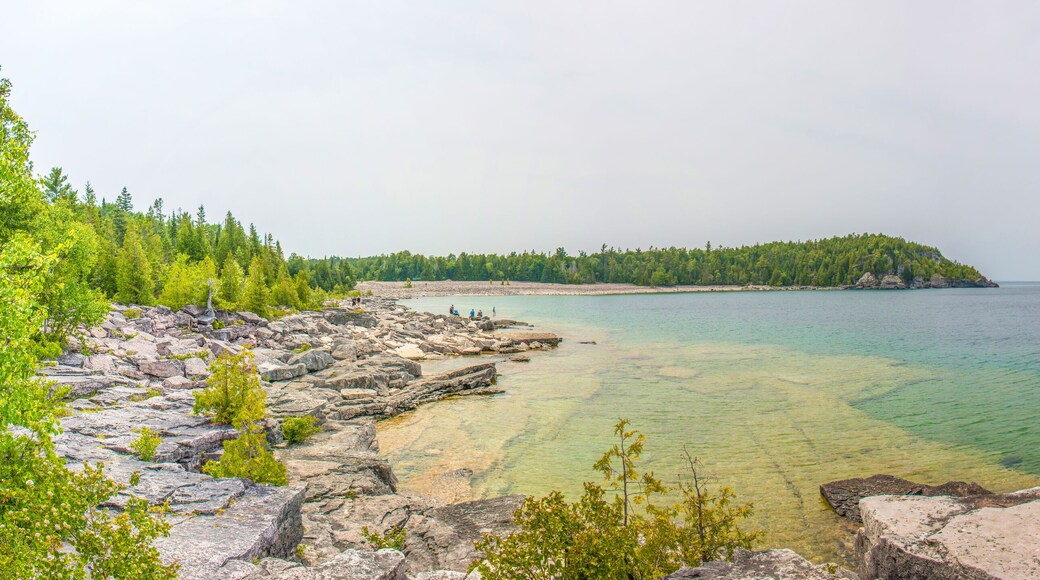 Coastline at Bruce Peninsula National Park Ontario Canada