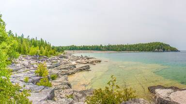 Coastline at Bruce Peninsula National Park Ontario Canada