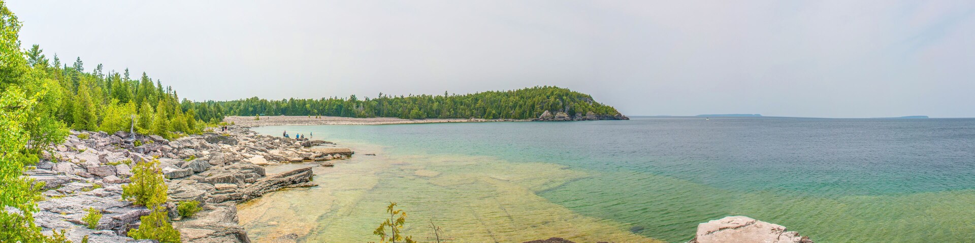 Coastline at Bruce Peninsula National Park Ontario Canada