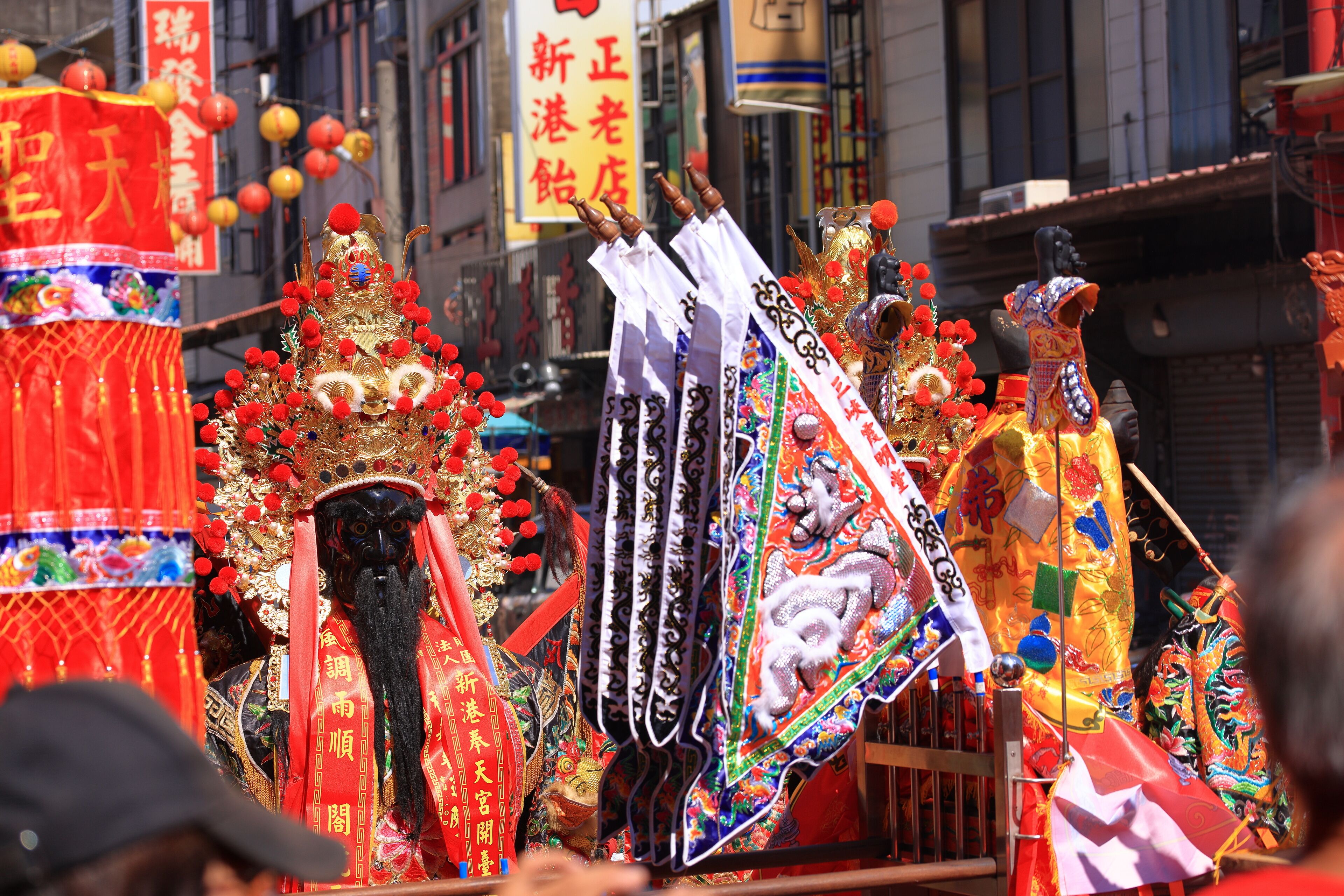 Xingang Fengtian Temple dedicated to Matsu at Xingang Township, Chiayi County, Taiwan