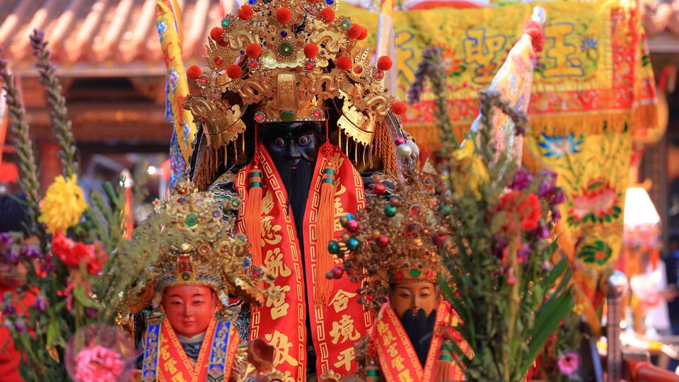 Xingang Fengtian Temple dedicated to Matsu at Xingang Township, Chiayi County, Taiwan