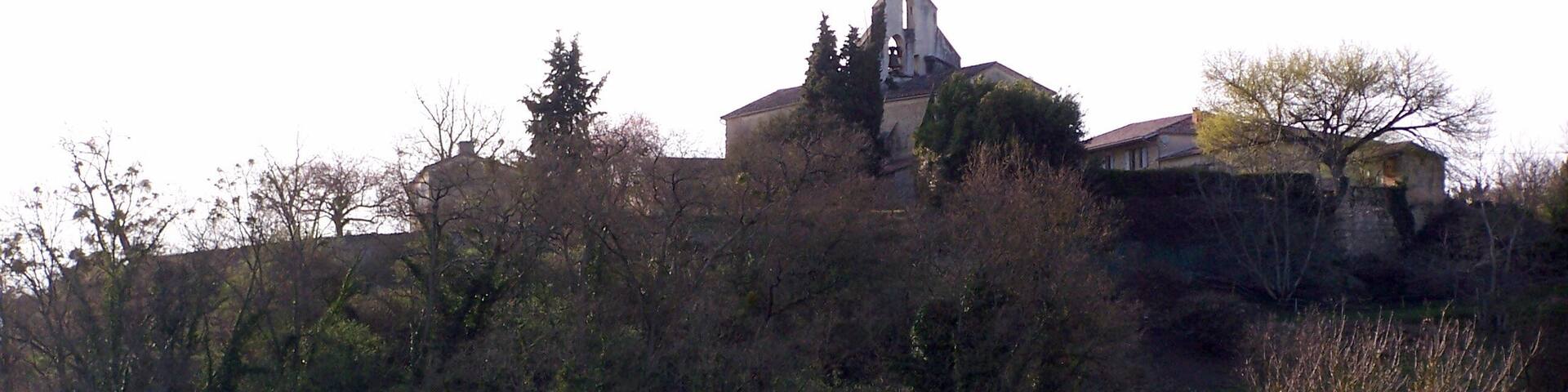 Church Sainte-Anne of Le Puy (Gironde, France)
